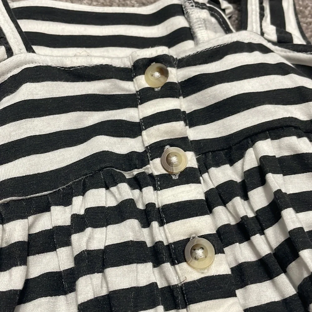 Kate Quinn Striped Pinafore Dress